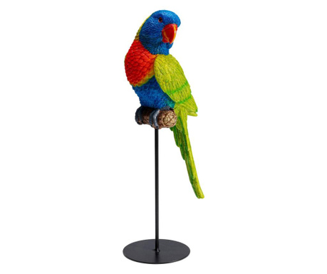 Figurina decorativa parrot verde 36cm