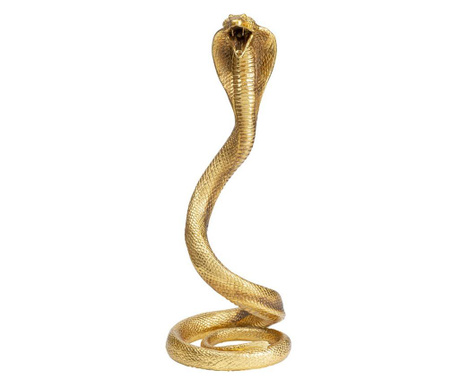 Obiect decorativ auriu snake 42 cm