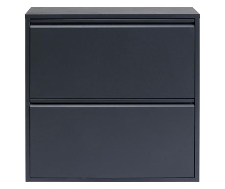 Pantofar caruso 2 double anthracite 75x77 cm