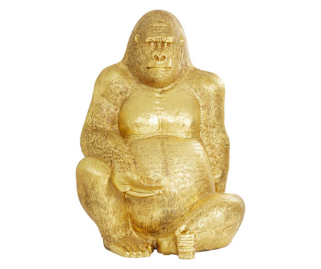 Figurina decorativa gorilla gold xxl 249cm