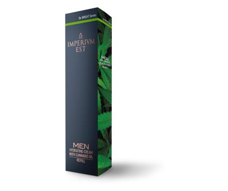 REFILL REBORN MEN Fluid Hidratantna krema s uljem kanabisa