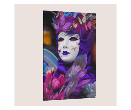 Butterfly masquerade, tablou canvas, Contemporary