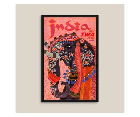 India, tablou inramat, Postere călătorie