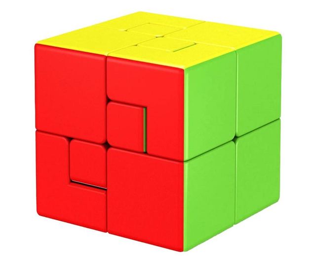 Cub Magic 2x2x2, Moyu Meilong Puppet One/Two, Stickerless, 287CUB-1