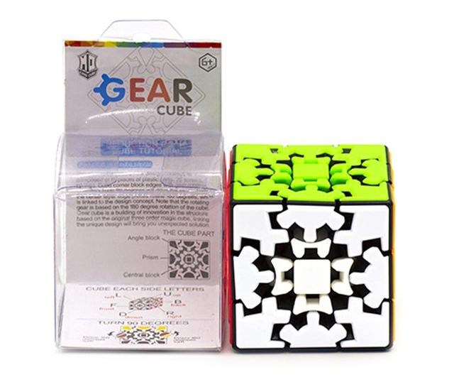 Cub Magic KungFu Yumo Gear Cube  Stickerless, 193CUB-1