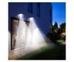 Mercaton® napelemes fali lámpa, utcai, LED SMD, mozgásérzékelő, 3 világítási mód, 5 W, 450 lm, IP65
