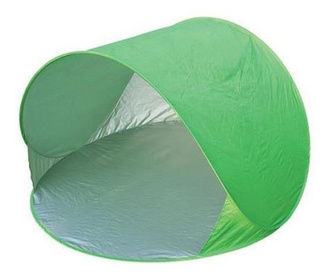Плажна палатка, UV защитена, зелена, 150x150x85 см, Картахена