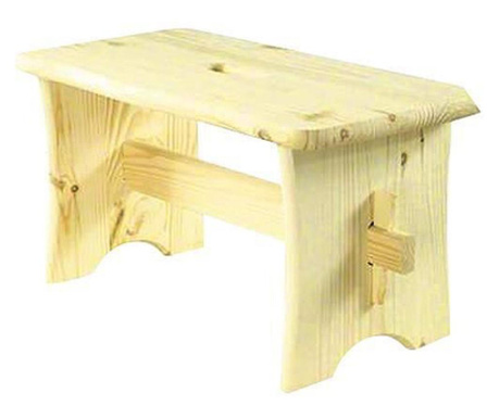 Малък дървен стол 39х20х20см