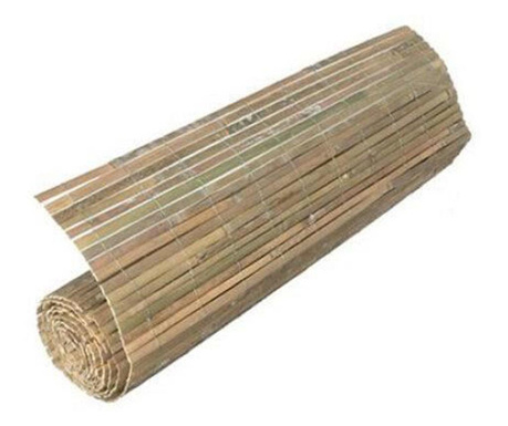 Természetes bambusz kerítés/paraván, 5x1.5 m