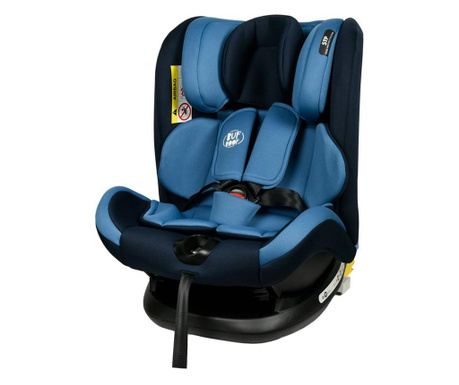 Столче за кола с Isofix, Синьо, 45,5x55,3x63 см, 0-36 кг, MCT-145