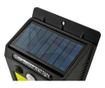 Solar fali lámpa, LED, mozgásérzékelő, 9,5x12,5 cm, Isotrade
