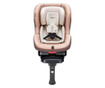 Scaun auto isofix first7, plus organic, brown, fix daiichi, 0-25 kg, bej,  49x47x51 cm