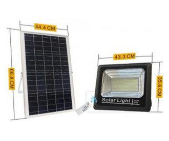 Proiector led solar, cu telecomanda, 300W