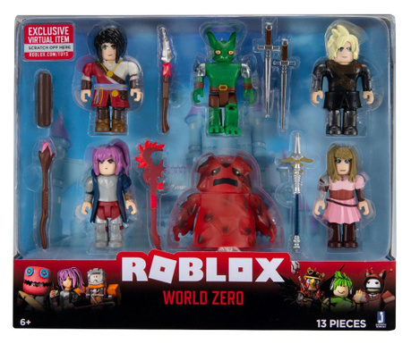Set 6 figurine clasice, Roblox, world zero