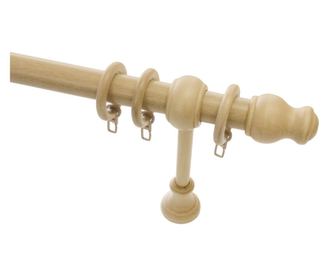 Lugano classic fa karnis garnitúra Ø 28 mm natúr 160cm
