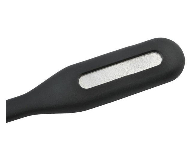 USB силиконова лампа - черна