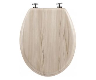 Седалка за тоалетна чиния 5five Simply Smart, универсална, MDF, кремава