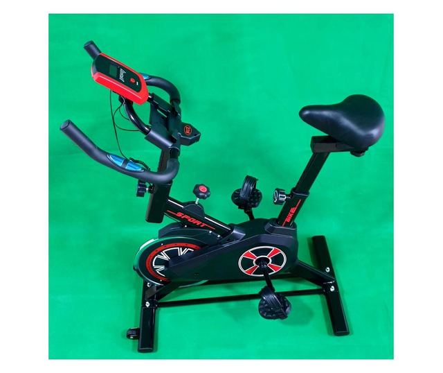 Bicicleta stationara fitness 5 trepte, greutate maxima suportata 110 kg  NU