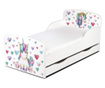 Легло за деца с матрак и чекмедже Unicorn 140x70 102/248008S