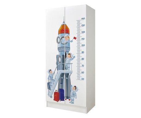 Гардероб с две врати ROMA Astronauts 237R