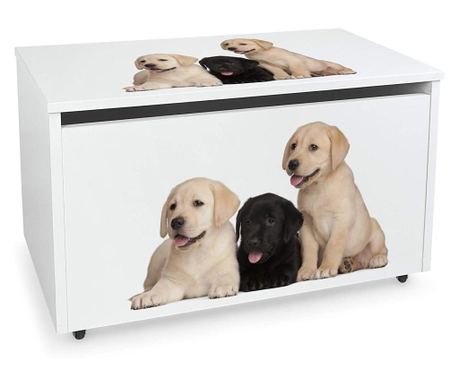 Puppies Játék láda kerekeken 243G