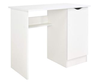 ROMA Plain White Íróasztal tárolóhellyel 239