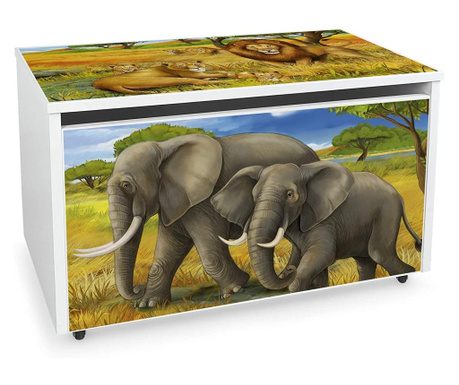 Сандък за играчки Elephants 243H