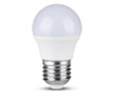 Set 3 becuri LED 5.5W (40W), E27, G45, 470 lm, lumina rece (6400K), opal, V-TAC