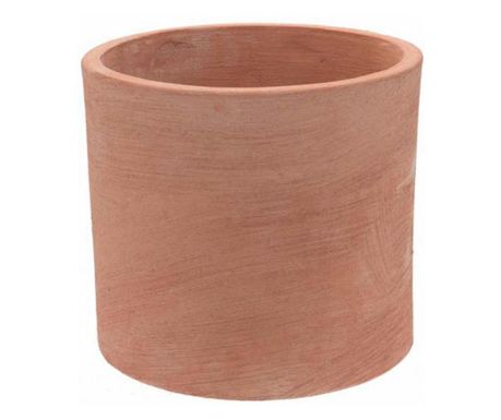 Ghiveci cilindric Moderne 30 cm, teracota