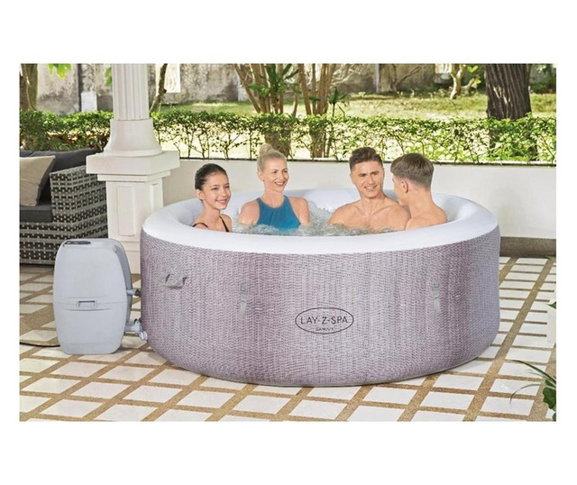 Jacuzzi na napuhavanje Bestway lay-z-spa miami 180x66cm - bijeli