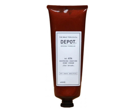 Crema pentru barbierit Depot 400 Shave Specifics No.404 Soothing Soap Cream (Concentratie: Crema pentru barbierit la tub, Gramaj