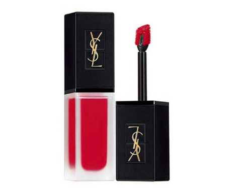Ruj Yves Saint Laurent, Tatouage Couture Velvet Cream (Gramaj: 6 ml, Nuanta Ruj: 205 Rouge Clique)