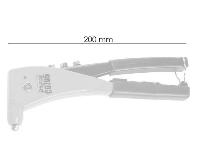 Клещи за нитове, 200 мм, Richmann Exclusive