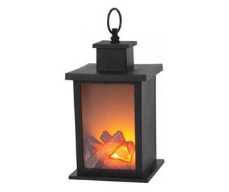 Felinar decorativ, LED SMD, model semineu, cu temporizator, 3xAA, 14x14x25 cm