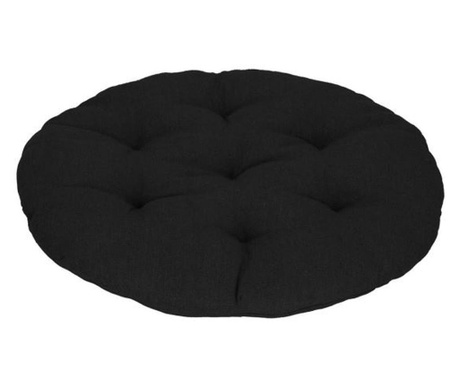 Възглавница за седалка, черна, 53 см, Springos