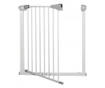 Порта, решетка, безопасност, защита от деца, автоматично затваряне, металик, бяло, 76/85x76 см, Springos