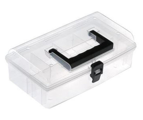 Кутия с органайзер, дръжка, 5 отделения, 24.5x13.5x8.5 см, Strend Pro