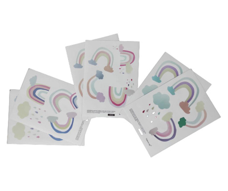 Set 24 Stickere Autoadezive cu Curcubee, pentru Copii, Multipla Utilizare, Original Deals®