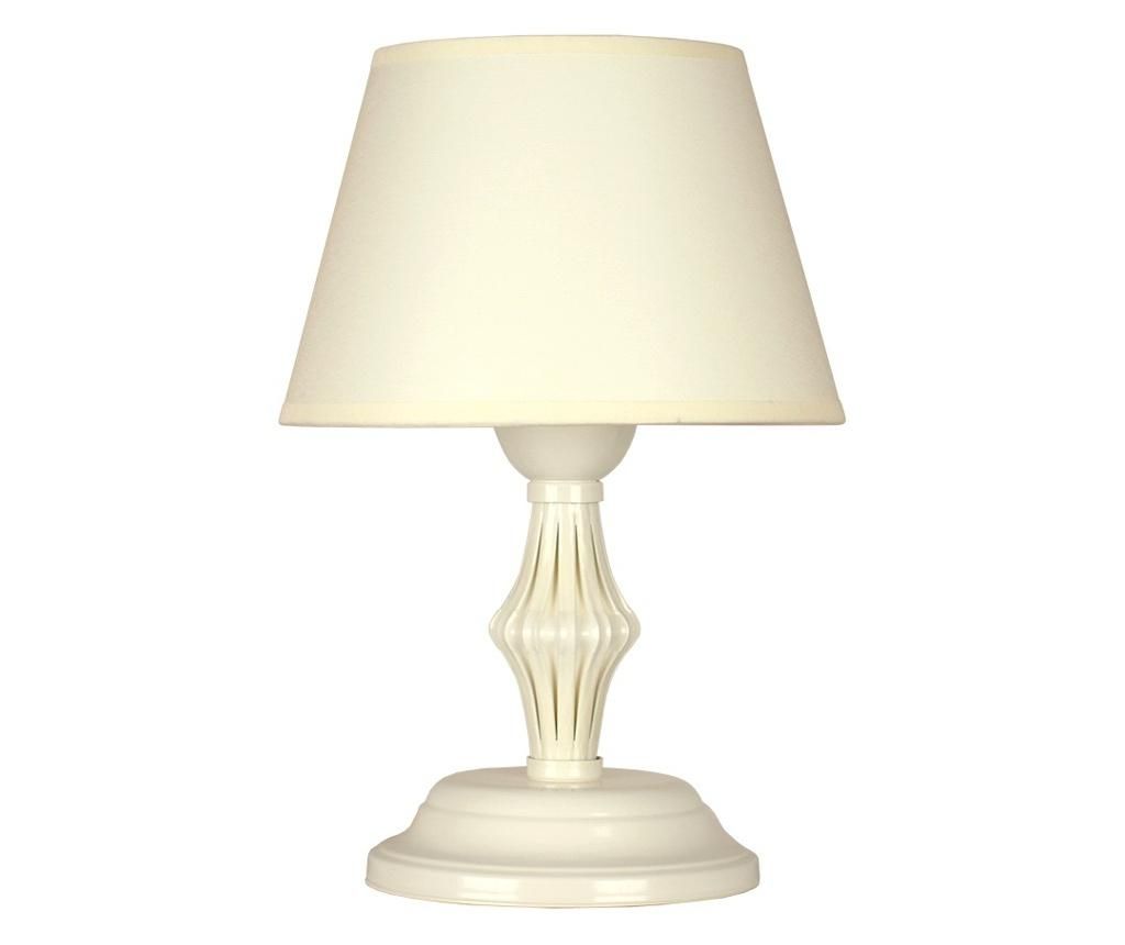 MERILIN Cream Table Lamp, Chintz Cream Shade, 1xE27 20x20x30 cm