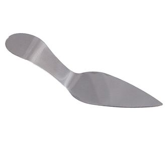 Paleta servire tort Kitchen High Heel, practica, inox, usor de manevrat, argintie,forma eleganta, 21 cm, Doty