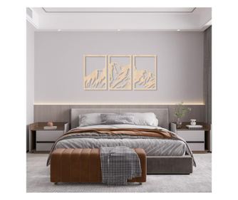 Dekorativni stenski panel Gora, 128x60cm