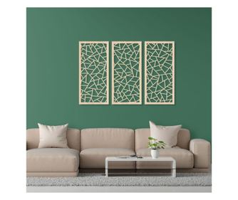 Dekorativni stenski panel Broken'Glass, 130x90cm