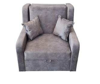 Fotoliu extensibil multishop, fo 65 gri, 96x108x92 cm