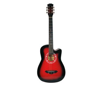 Κλασική ξύλινη κιθάρα 95 cm, Cutaway Country Red