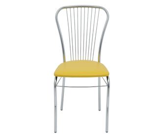 Scaun multishop, arco, galben, 95x44x51 cm