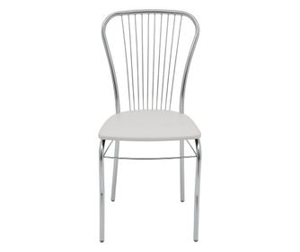 Scaun multishop, arco, alb, 95x44x51 cm