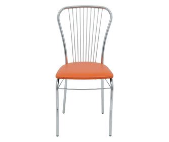 Scaun multishop, arco, portocaliu, 95x44x51 cm