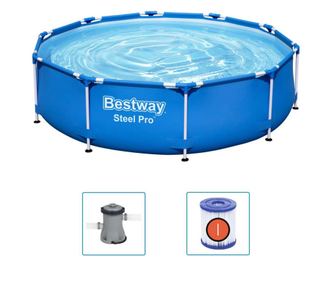 Bestway басейн Steel Pro, 305 x 76 см