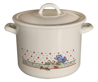 RAKI bluie oala emailata cu capac 24cm 8,9lt