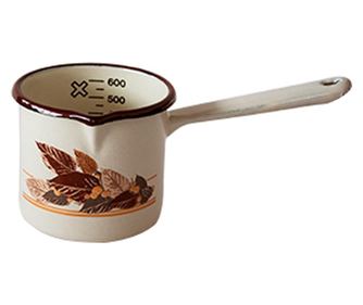 RAKI esen ibric emailat gradat 10cm 600ml